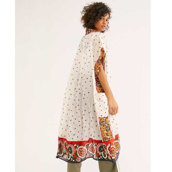 Free People Embellished Embroidered Beaded Kimono - Picture 3 of 3